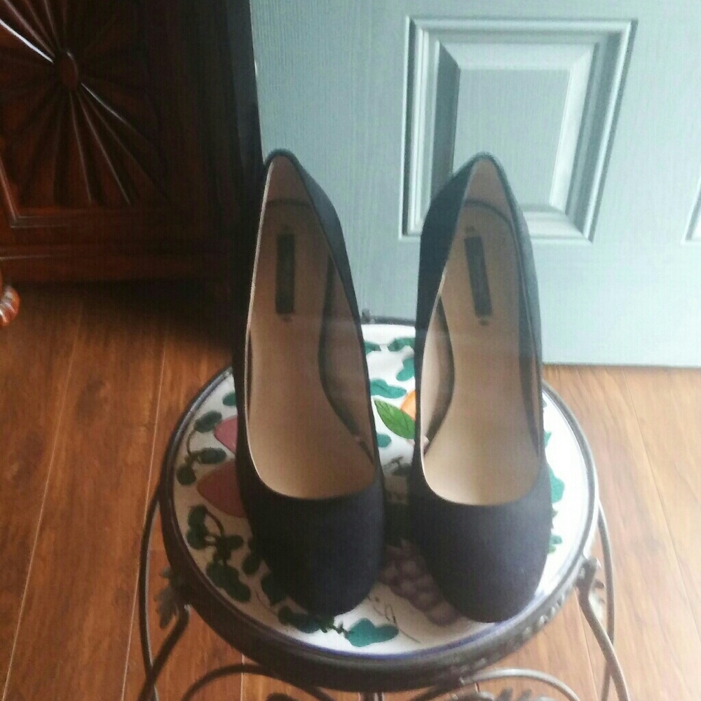 Zara Suede heels